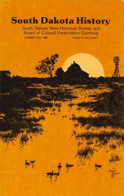 South Dakota History, volume 12 number 2