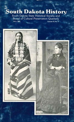 South Dakota History, volume 13 number 3