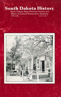 South Dakota History, volume 14 number 1