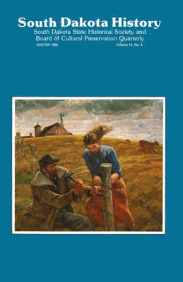 South Dakota History, volume 14 number 4