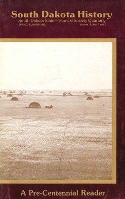 South Dakota History, volume 15 number 1
