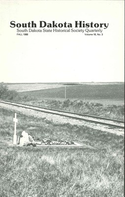 South Dakota History, volume 18 number 3