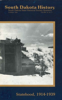 South Dakota History, volume 19 number 2