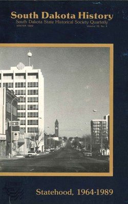 South Dakota History, volume 19 number 4