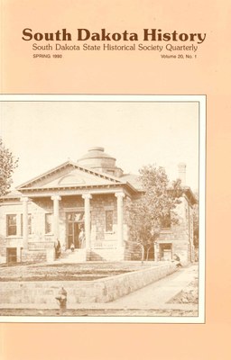 South Dakota History, volume 20 number 1