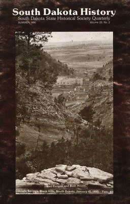 South Dakota History, volume 20 number 2