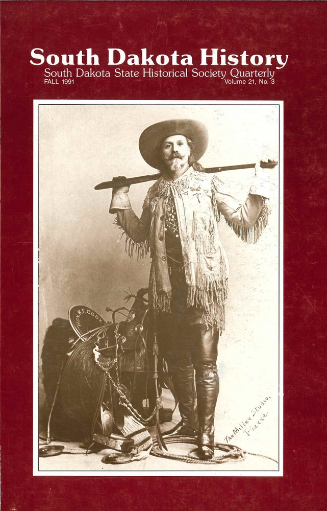South Dakota History, volume 21 number 3