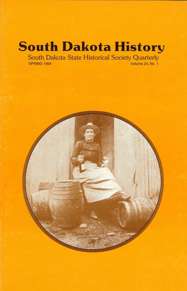 South Dakota History, volume 24 number 1