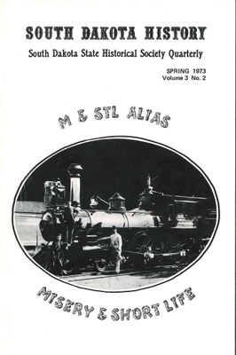 South Dakota History, volume 3 number 2