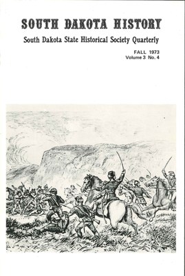 South Dakota History, volume 3 number 4