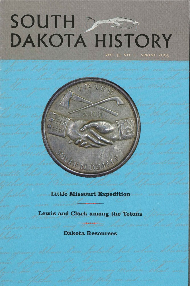 South Dakota History, volume 35 number 1