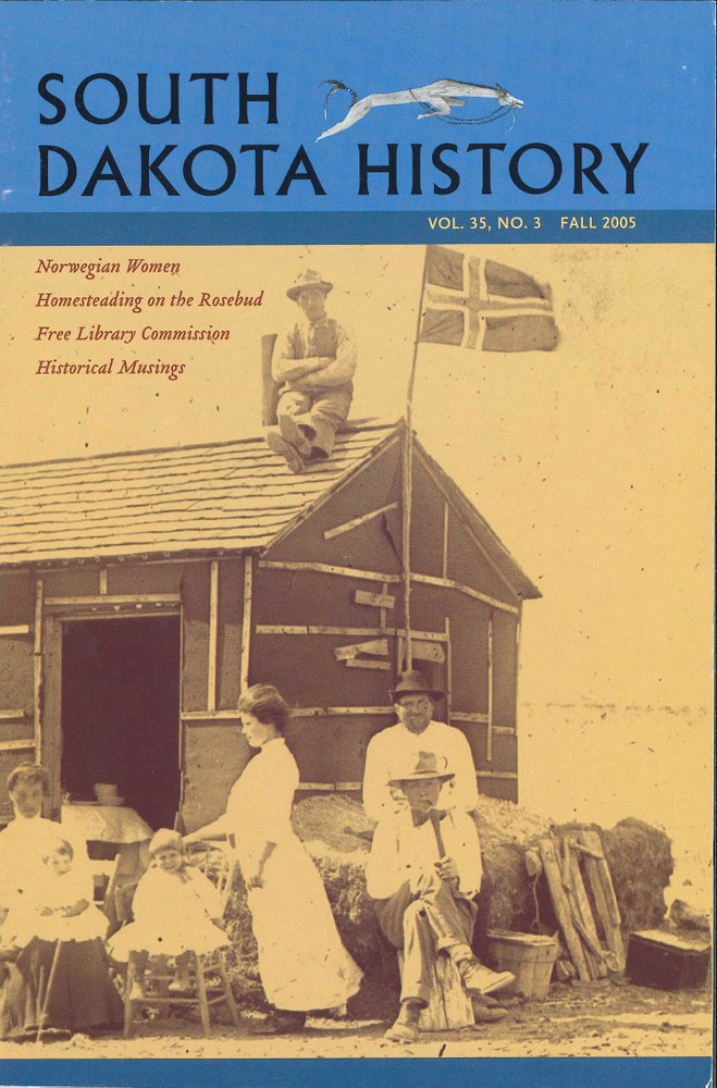 South Dakota History, volume 35 number 3