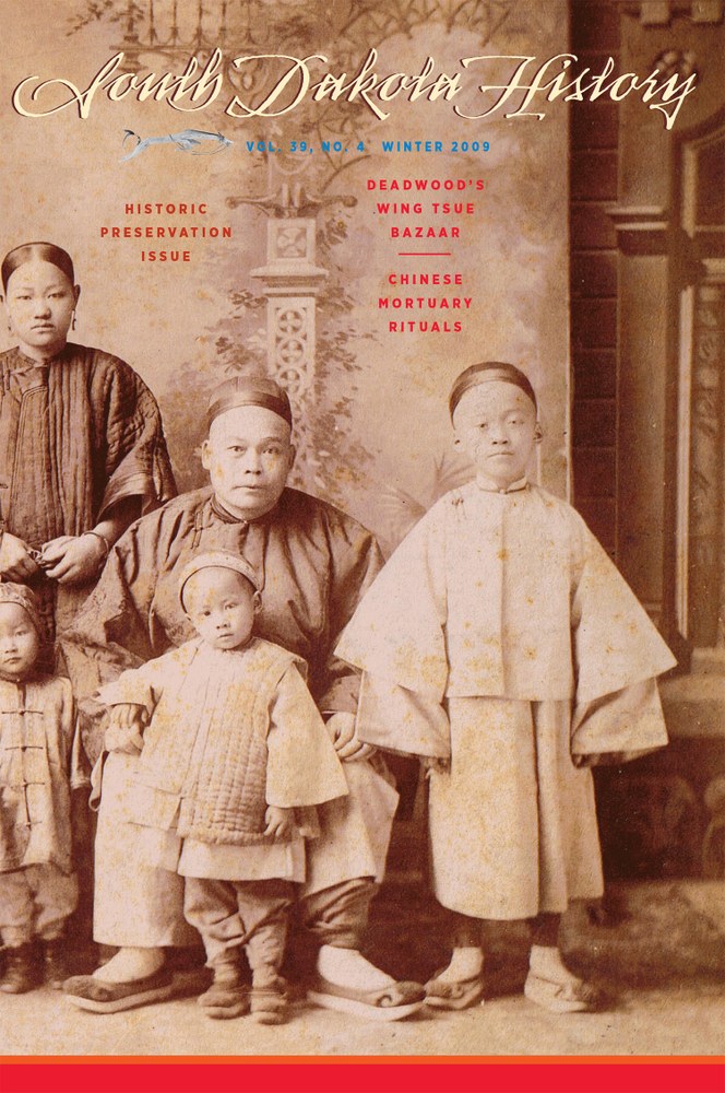 South Dakota History, volume 39 number 4