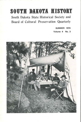 South Dakota History, volume 4 number 3
