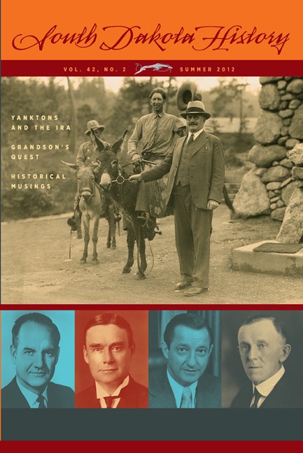 South Dakota History, volume 42 number 2