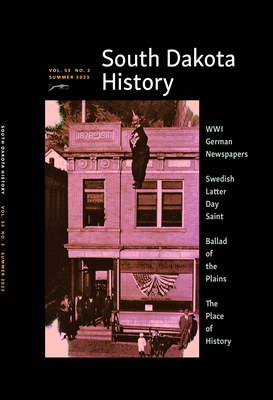 South Dakota History, volume 53 number 2