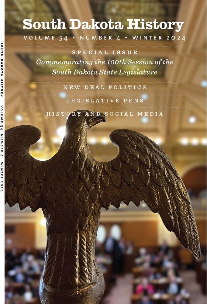 South Dakota History, volume 54 number 4 South Dakota History, volume 54 number 4