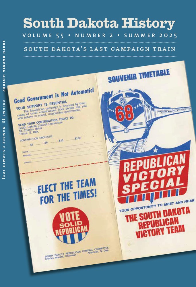 South Dakota History, volume 55 number 2 South Dakota History, volume 55 number 2