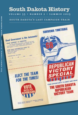 South Dakota History, volume 55 number 2