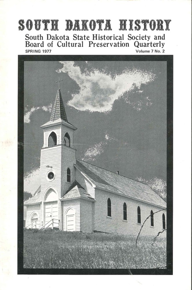 South Dakota History, volume 7 number 2