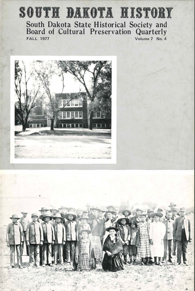 South Dakota History, volume 7 number 4