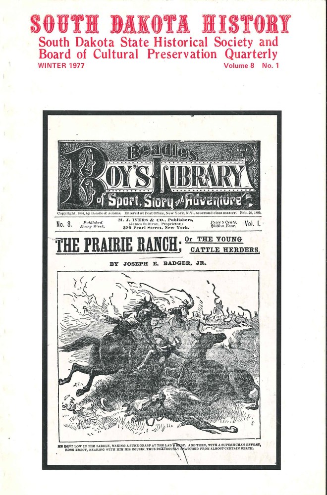 South Dakota History, volume 8 number 1